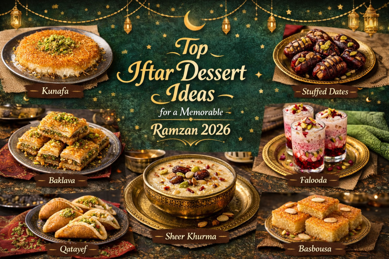Top Iftar Dessert Ideas for a Memorable Ramzan 2026